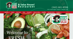 Desktop Screenshot of josesfamoussalsa.com